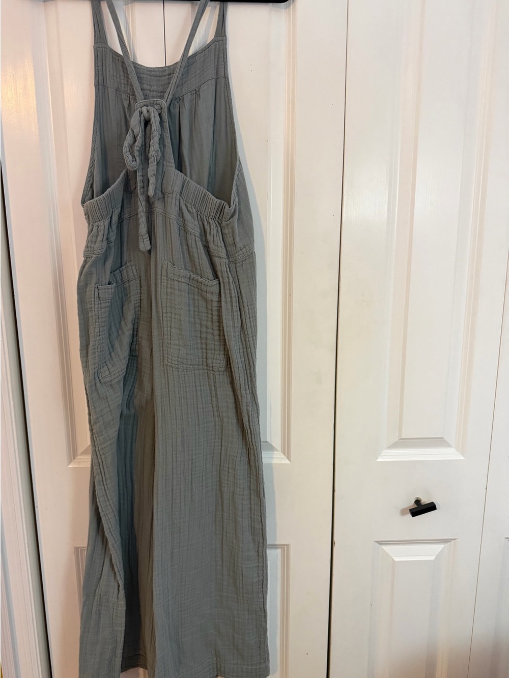 Natural Life Dakota Tie Gauze Overall-Medium - Picture 2 of 4